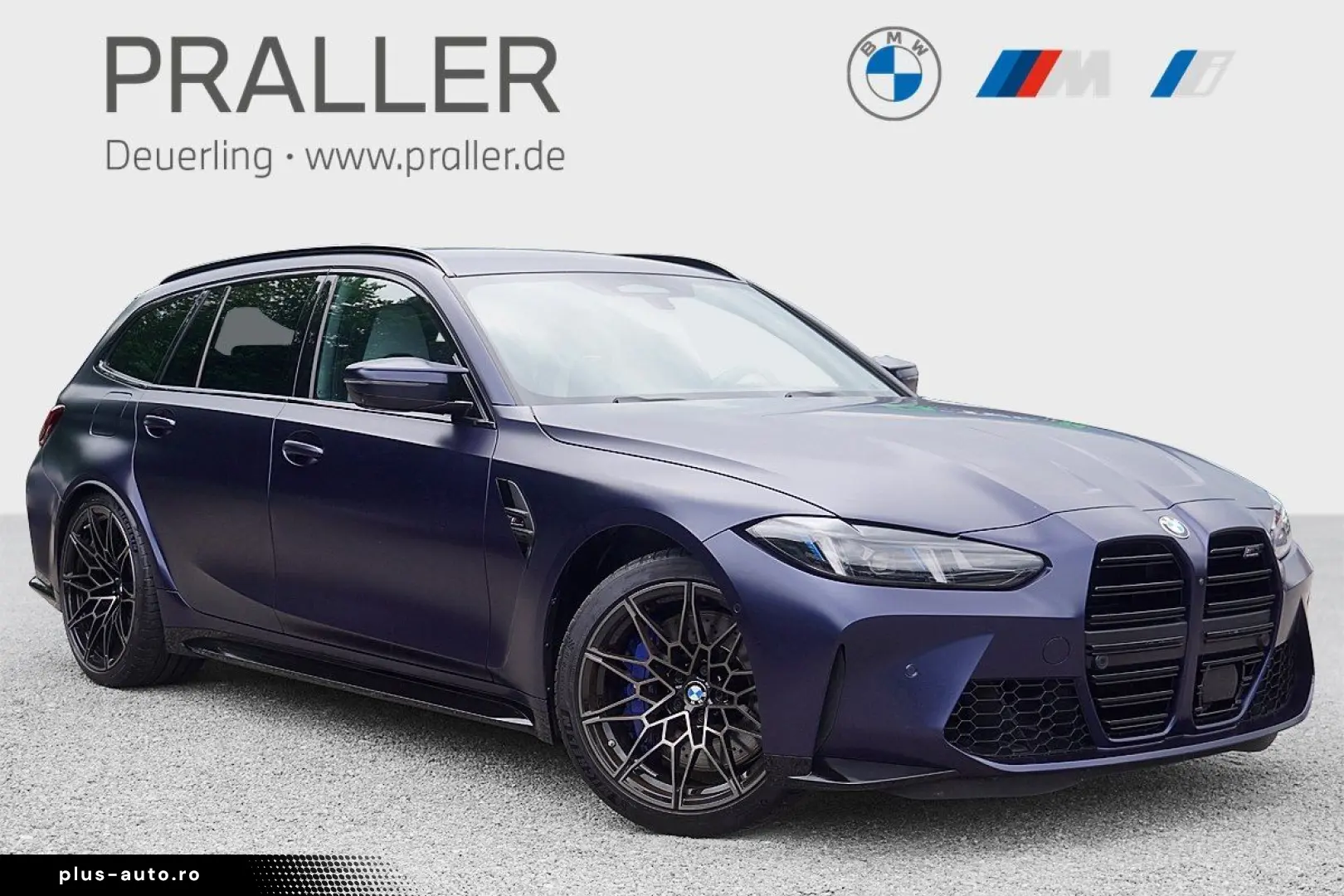BMW M3 Competition FROZEN TANZANITE BLAU Vollleder A