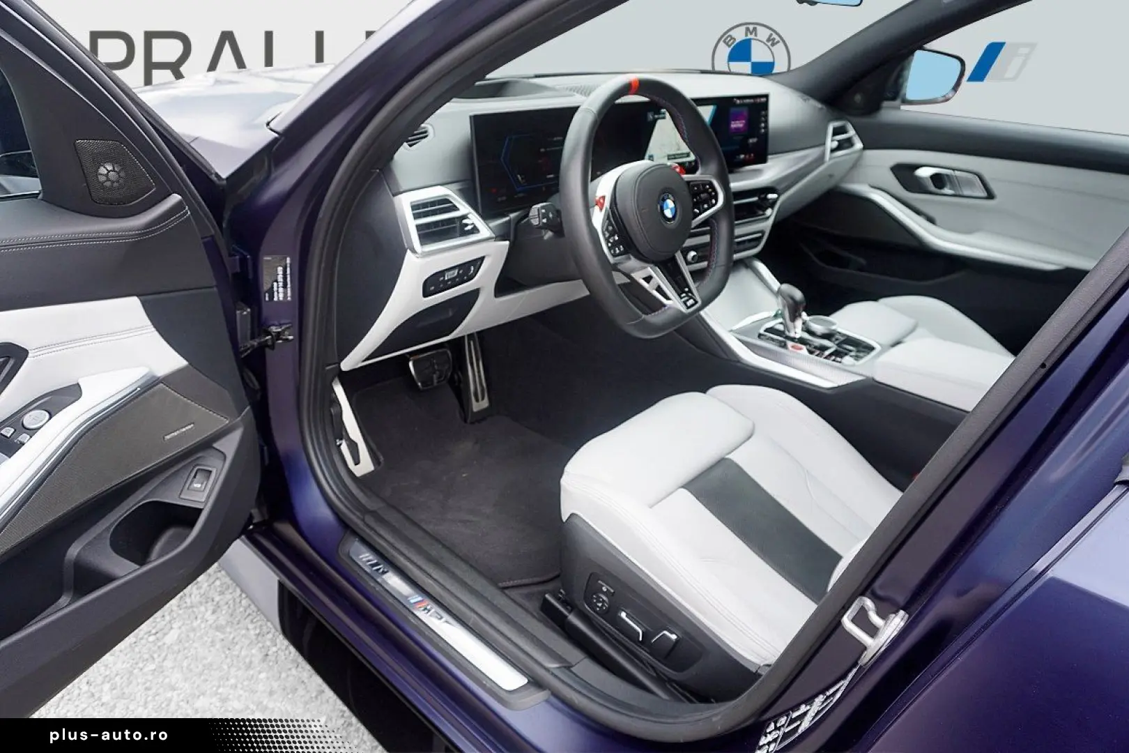 BMW M3 Competition FROZEN TANZANITE BLAU Vollleder A