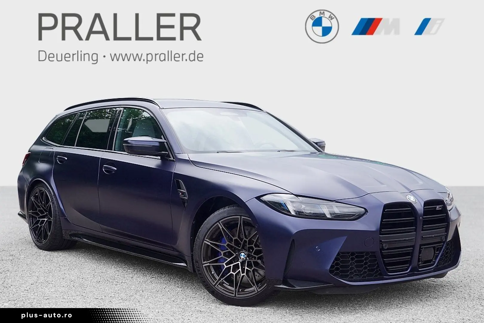 BMW M3 Competition FROZEN TANZANITE BLAU Vollleder A