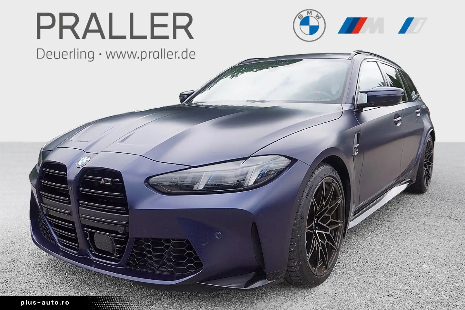 BMW M3 Competition FROZEN TANZANITE BLAU Vollleder A