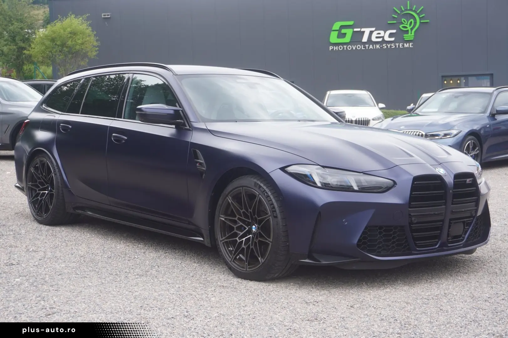 BMW M3 Competition FROZEN TANZANITE BLAU Vollleder A