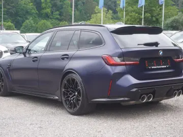 BMW M3 Competition FROZEN TANZANITE BLAU Vollleder A