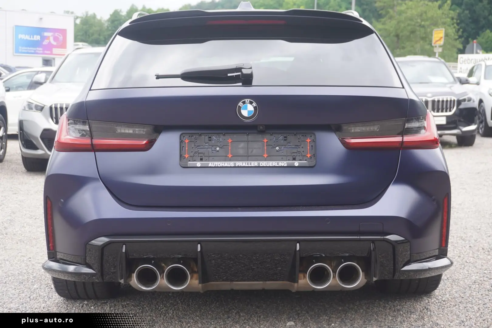 BMW M3 Competition FROZEN TANZANITE BLAU Vollleder A