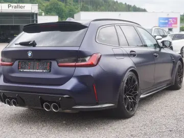 BMW M3 Competition FROZEN TANZANITE BLAU Vollleder A