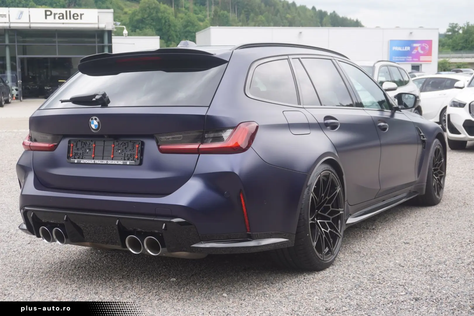 BMW M3 Competition FROZEN TANZANITE BLAU Vollleder A