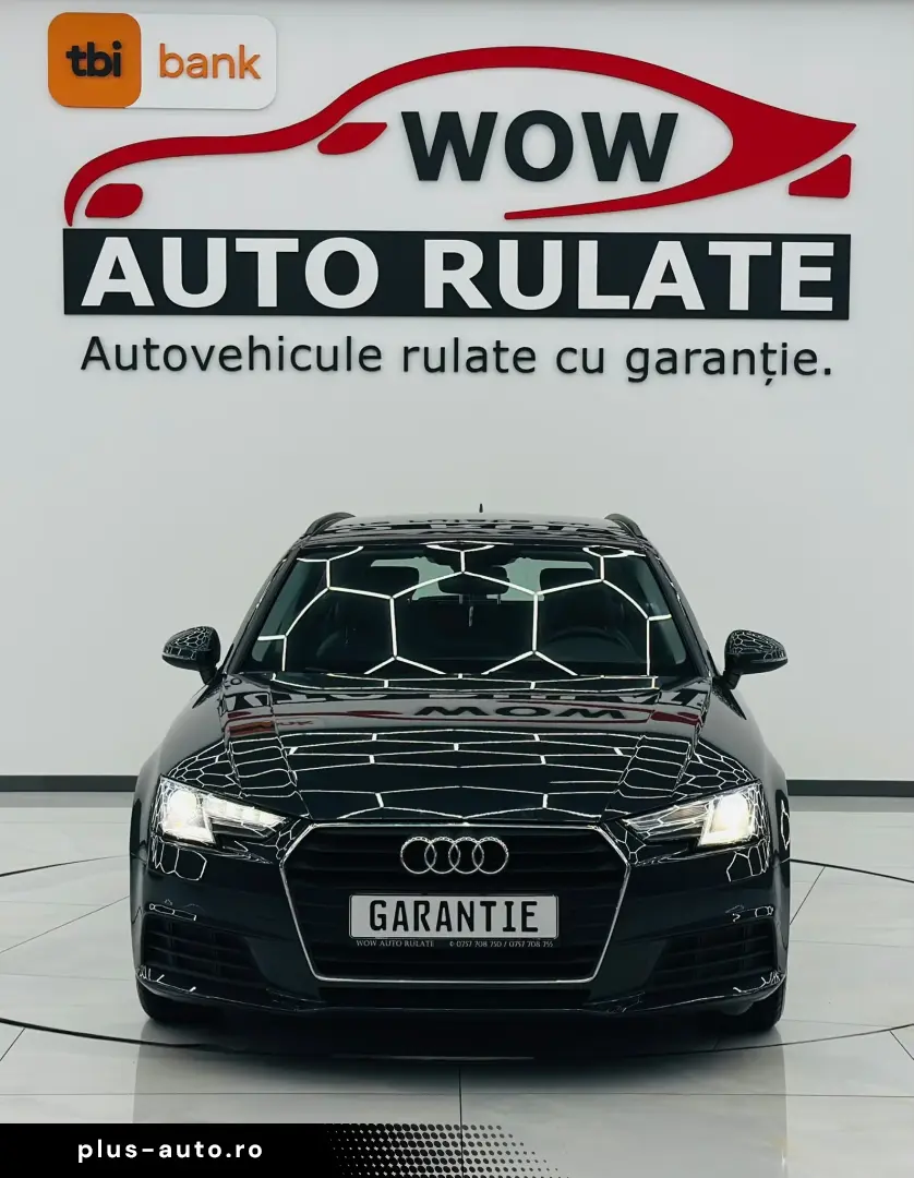 AUDI A4 2016 2.0D E6 Garantie 12 Luni Rate Avans 0 Doar Cu B