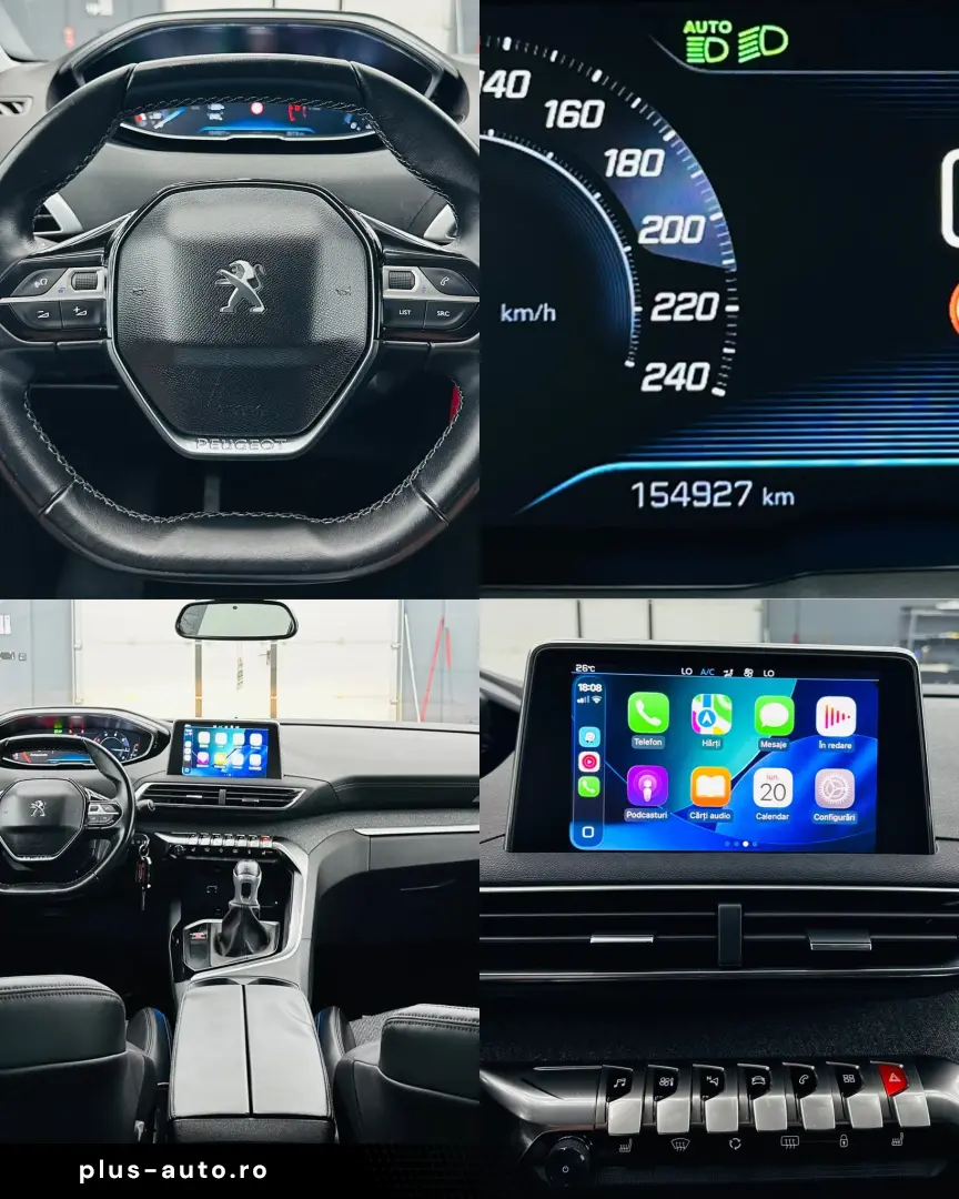 PEUGEOT 3008 2018 1.6D E6 Garantie 12 Luni Rate Avans 0 Doar