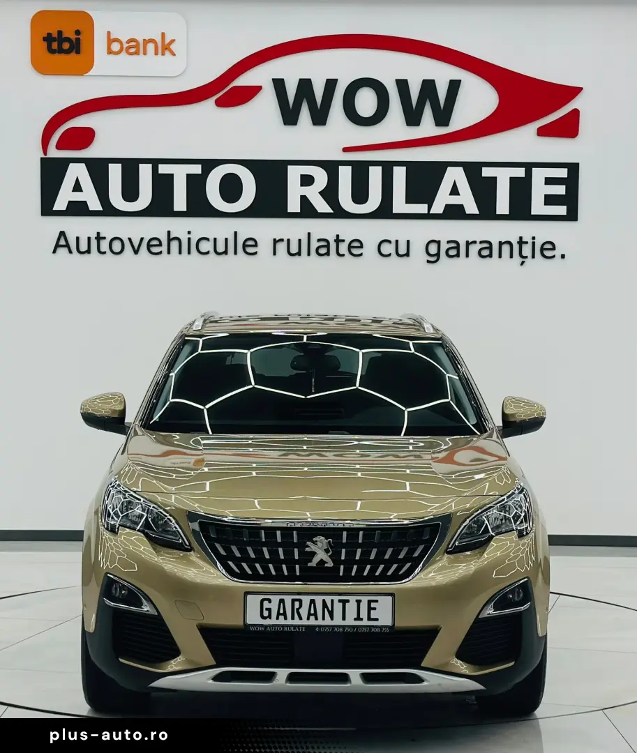 PEUGEOT 3008 2018 1.6D E6 Garantie 12 Luni Rate Avans 0 Doar