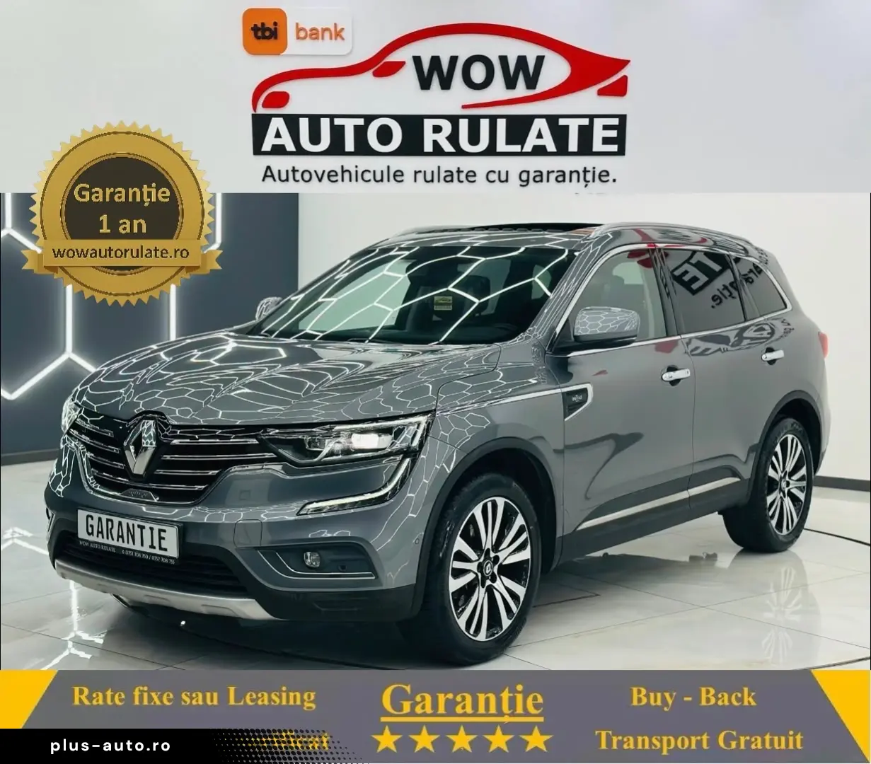 RENAULT KOLEOS 2017 2.0D E6 4x4 Garantie 12 Luni Rate Avans
