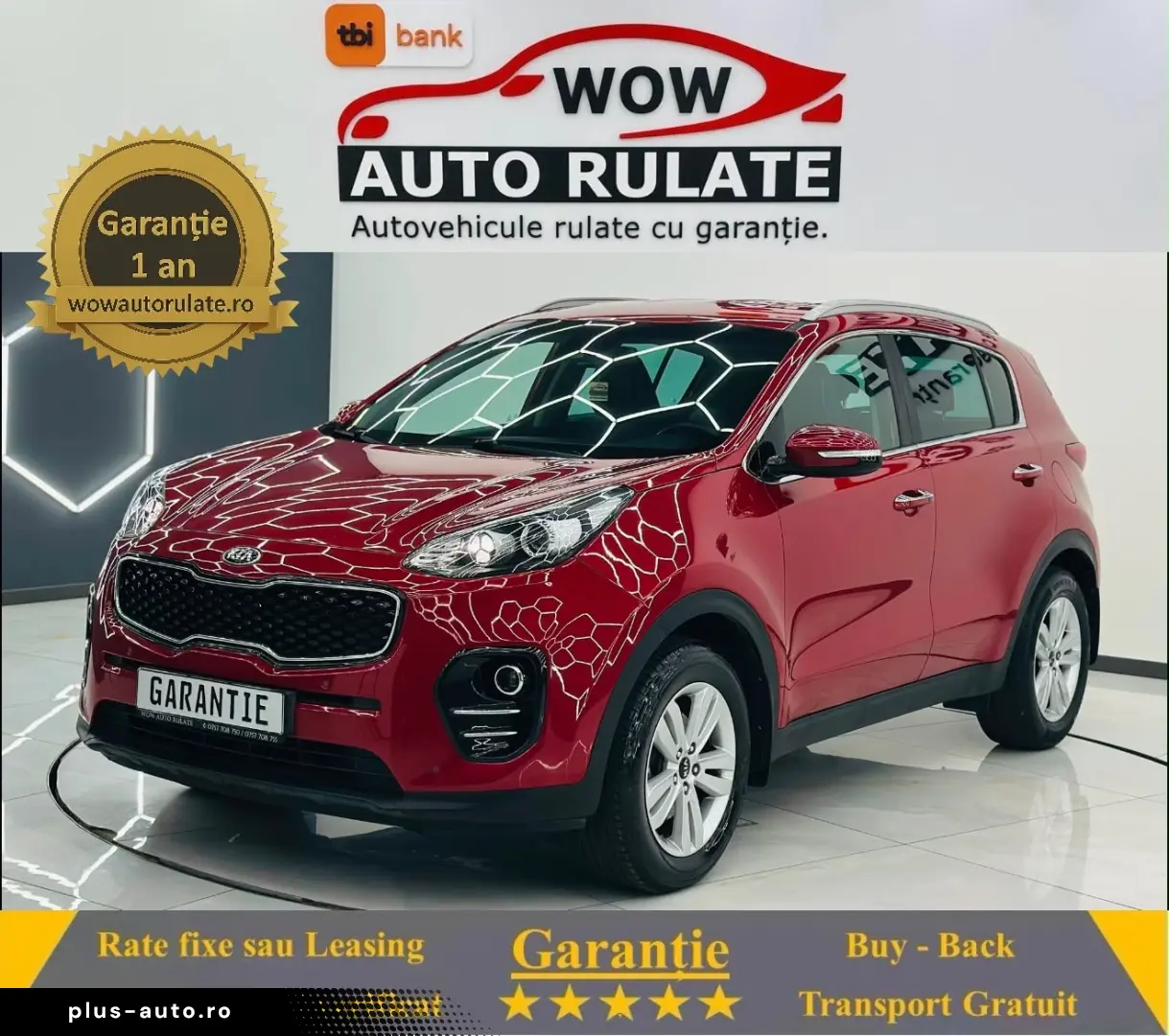 KIA SPORTAGE 2018 1.6i E6 Garantie 12 Luni Rate Avans 0 Doar