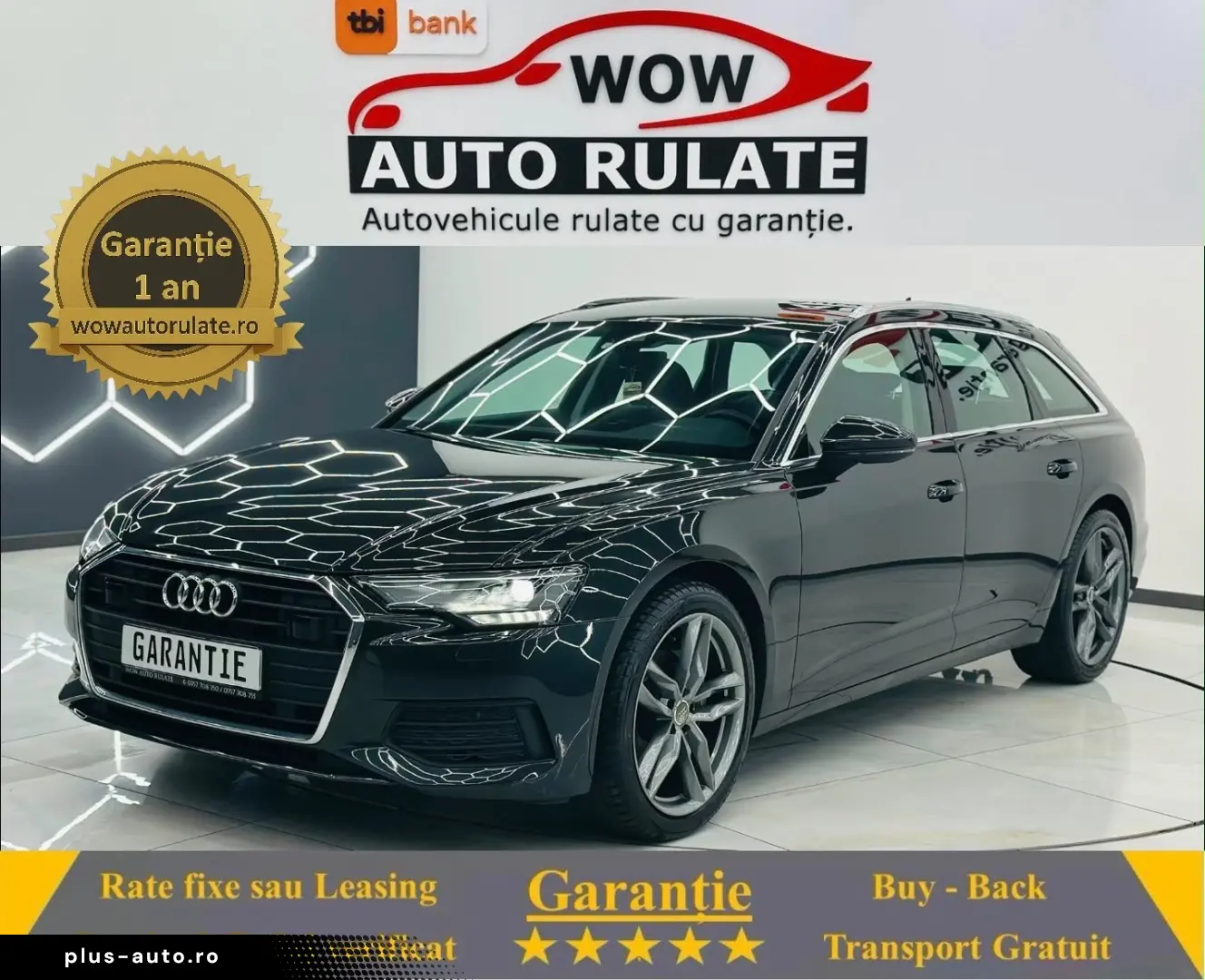 AUDI A6 2019 2.0D E6 Garantie 12 Luni Rate Avans 0 Doar Cu B