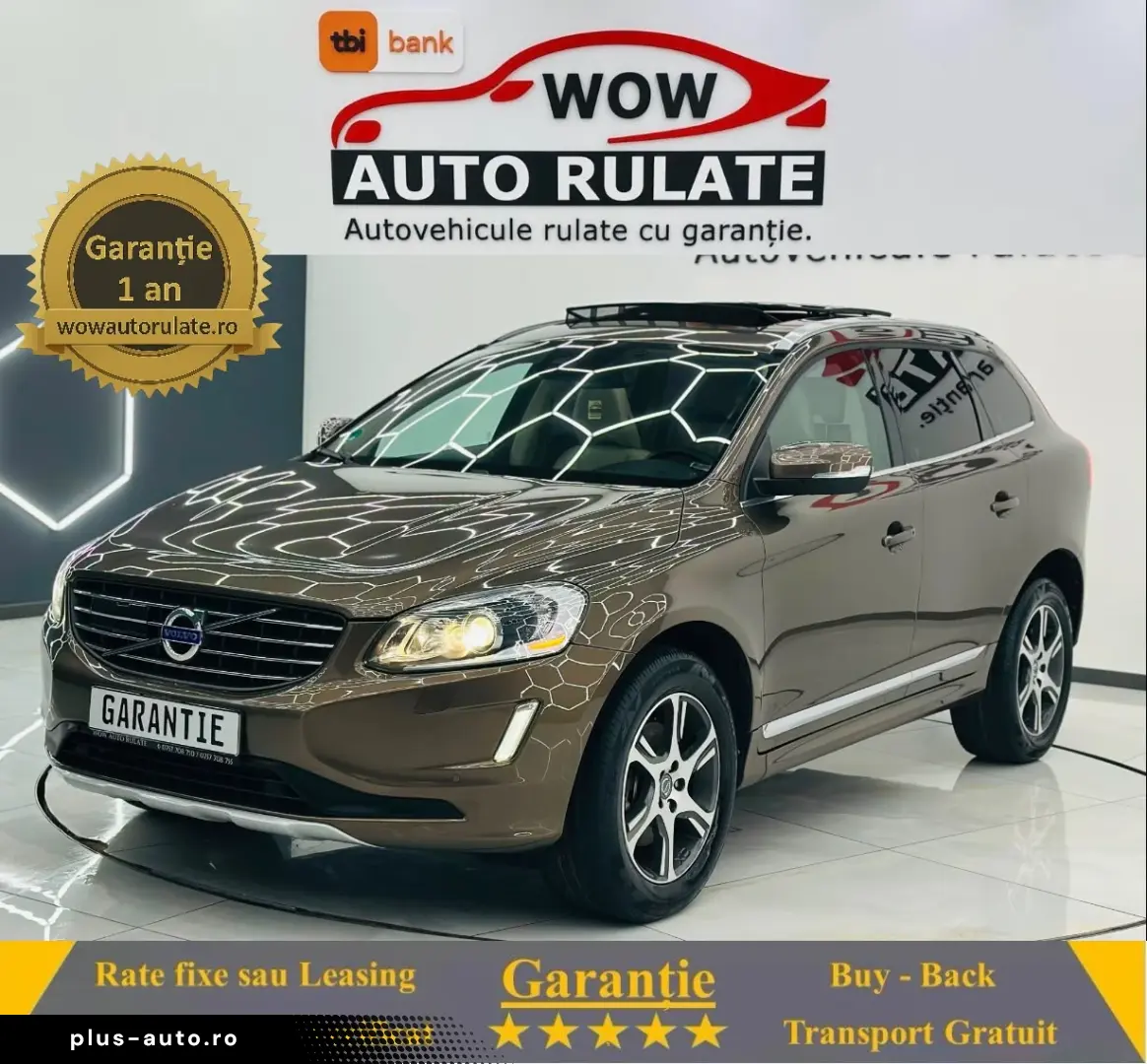 VOLVO XC60 2014 2.4D E5 4X4 Garantie 12 Luni Rate Avans 0 Do
