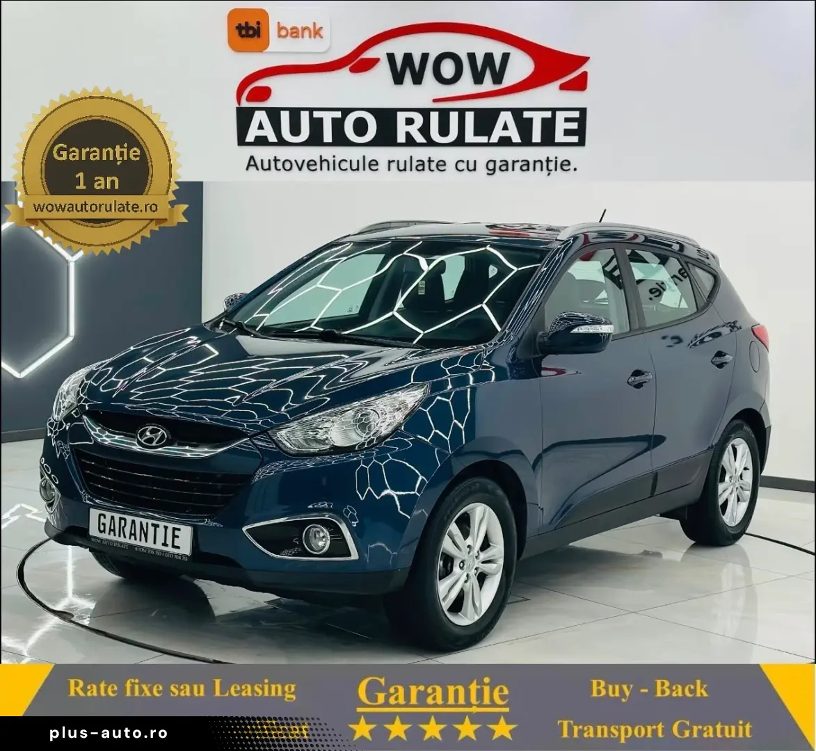 HYUNDAI IX35 2011 1.7D E5 Garantie 12 Luni Rate Avans 0 Doar