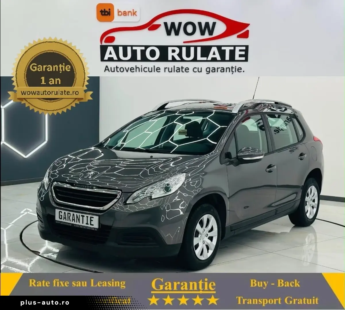 PEUGEOT 2008 2013 1.4D E5 Garantie 12 Luni Rate Avans 0 Doar