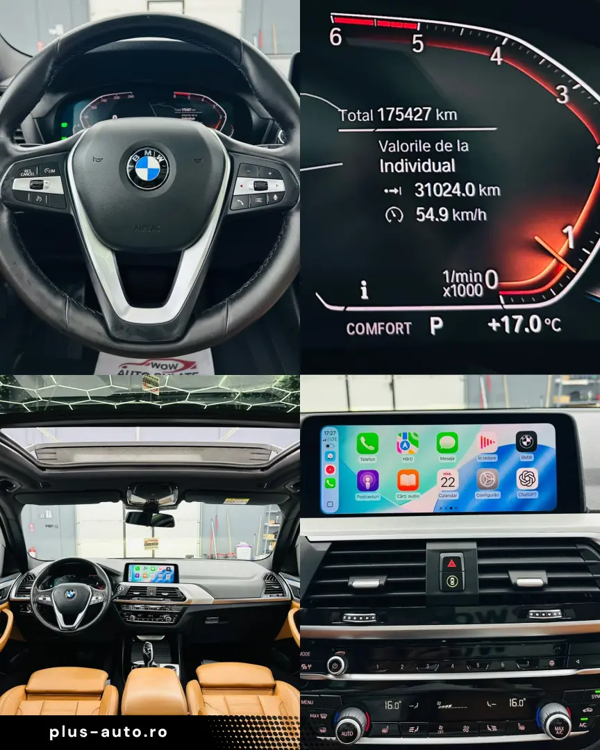 BMW X3 2020 2.0D E6 Garantie 12 Luni Rate Avans 0 Doar Cu Bu