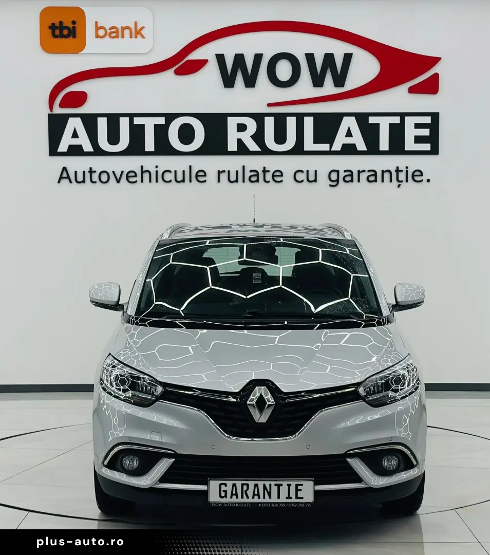 RENAULT GRAND SCENIC 2018 1.3i E6 Garantie 12 Luni Rate Avan