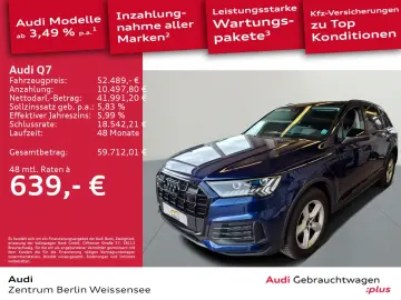 AUDI Q7 50 TDI quattro S-TRO STHZG PANO MATRIX LUFT H
