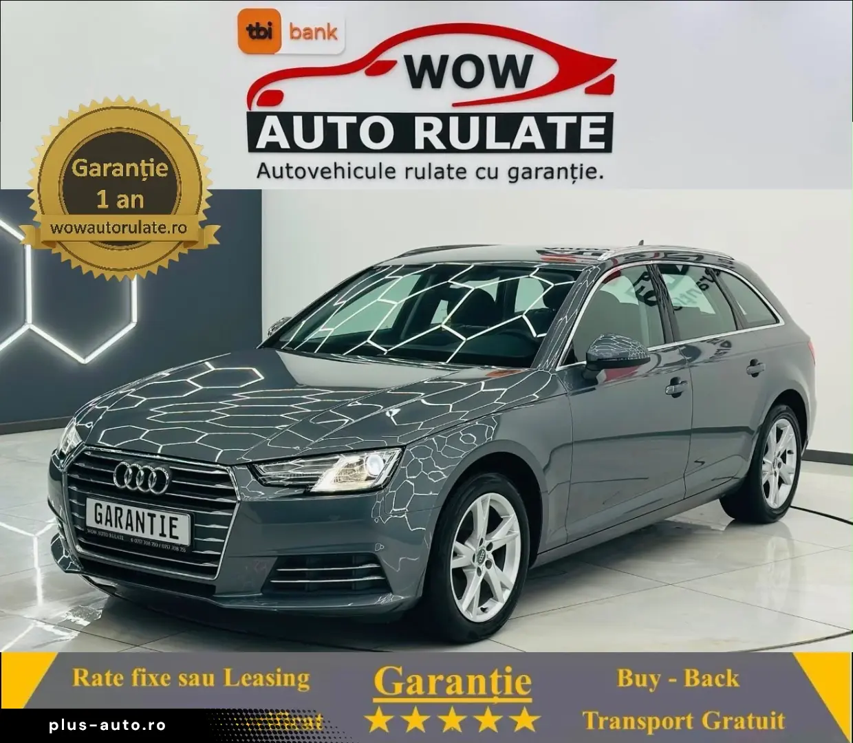 AUDI A4 2017 2.0D E6 Garantie 12 Luni Rate Avans 0 Doar Cu B