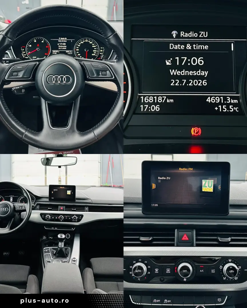 AUDI A4 2017 2.0D E6 Garantie 12 Luni Rate Avans 0 Doar Cu B