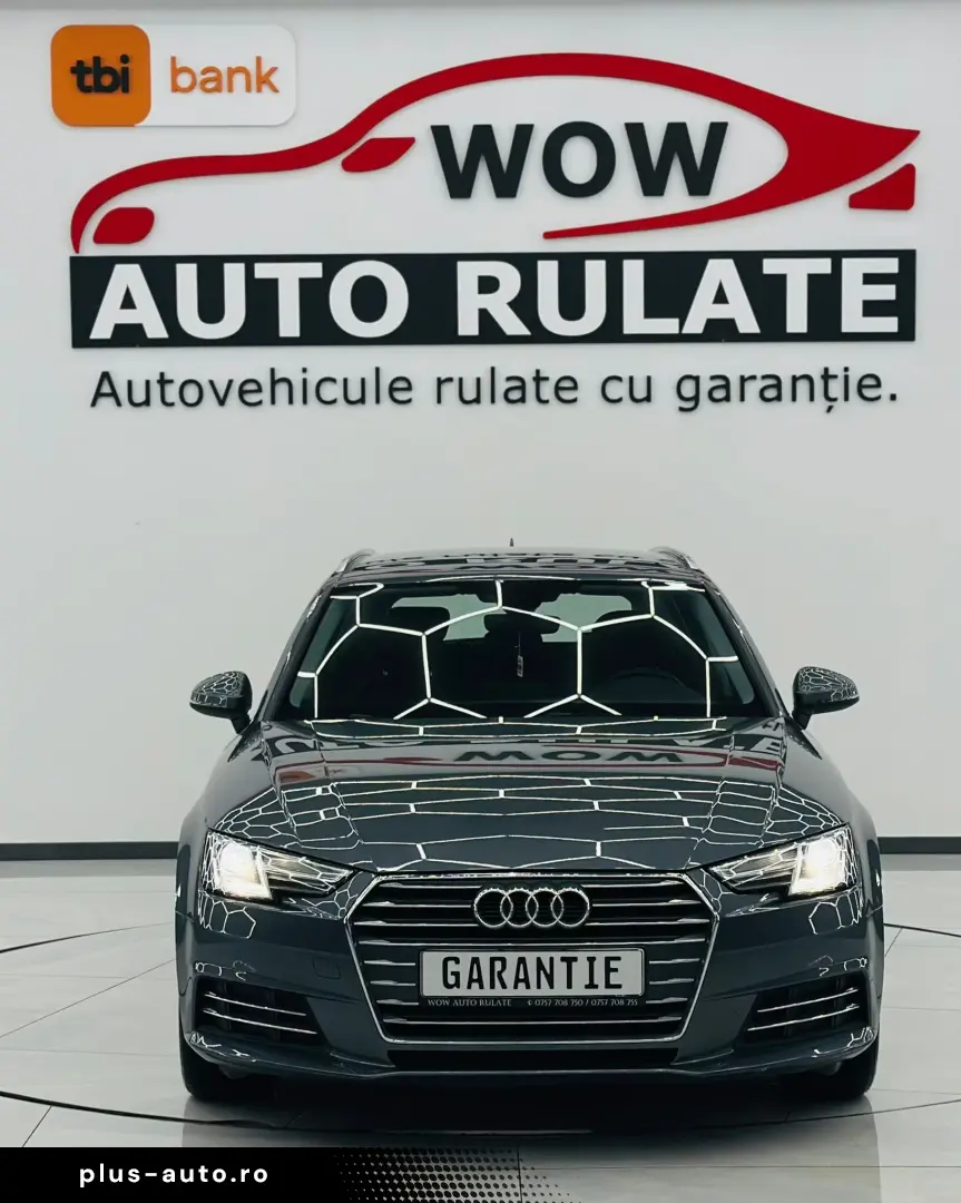 AUDI A4 2017 2.0D E6 Garantie 12 Luni Rate Avans 0 Doar Cu B