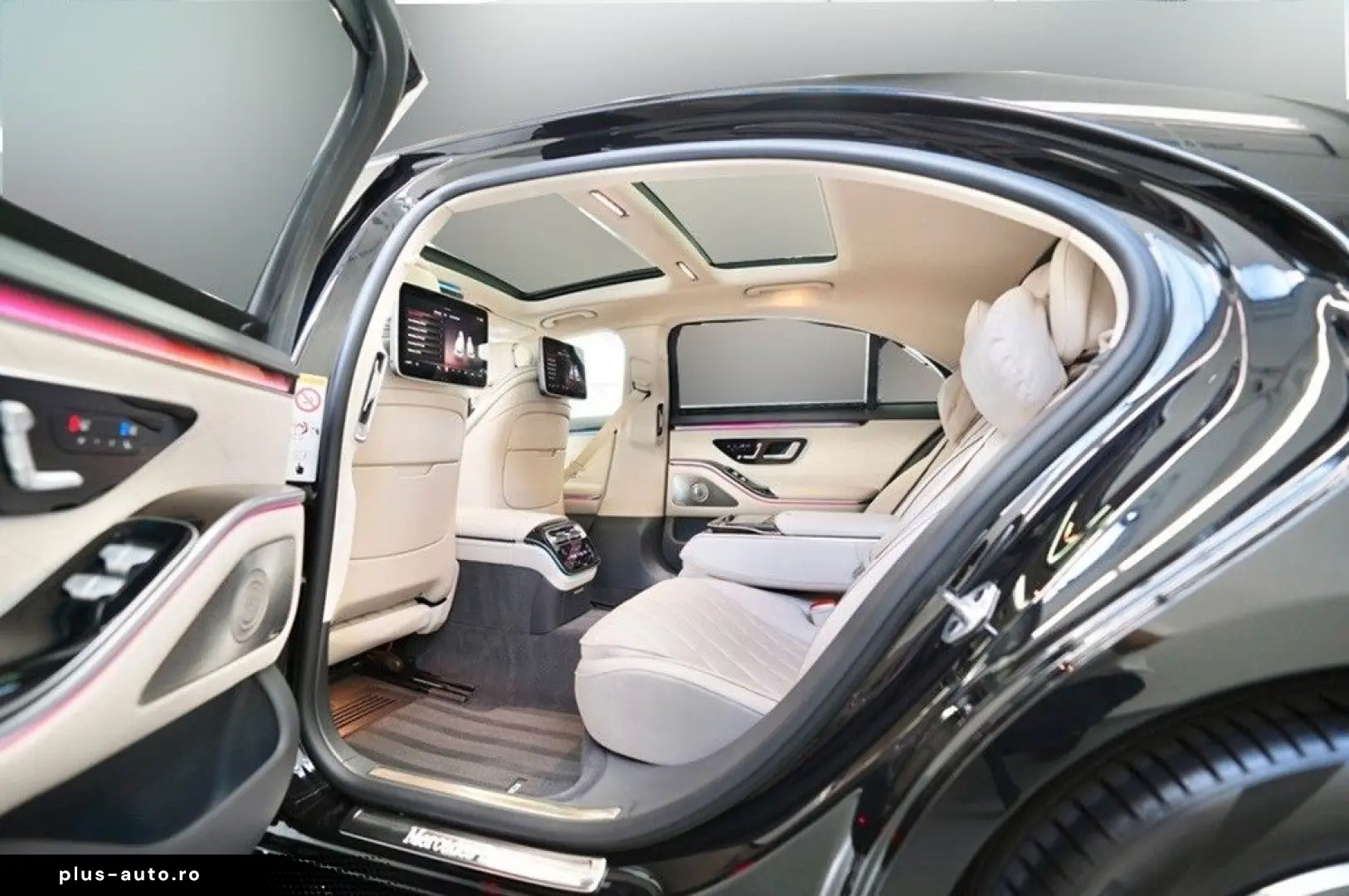 MERCEDES-BENZ S 450 4MATIC L VOLL DVD Fond Ent Burmester