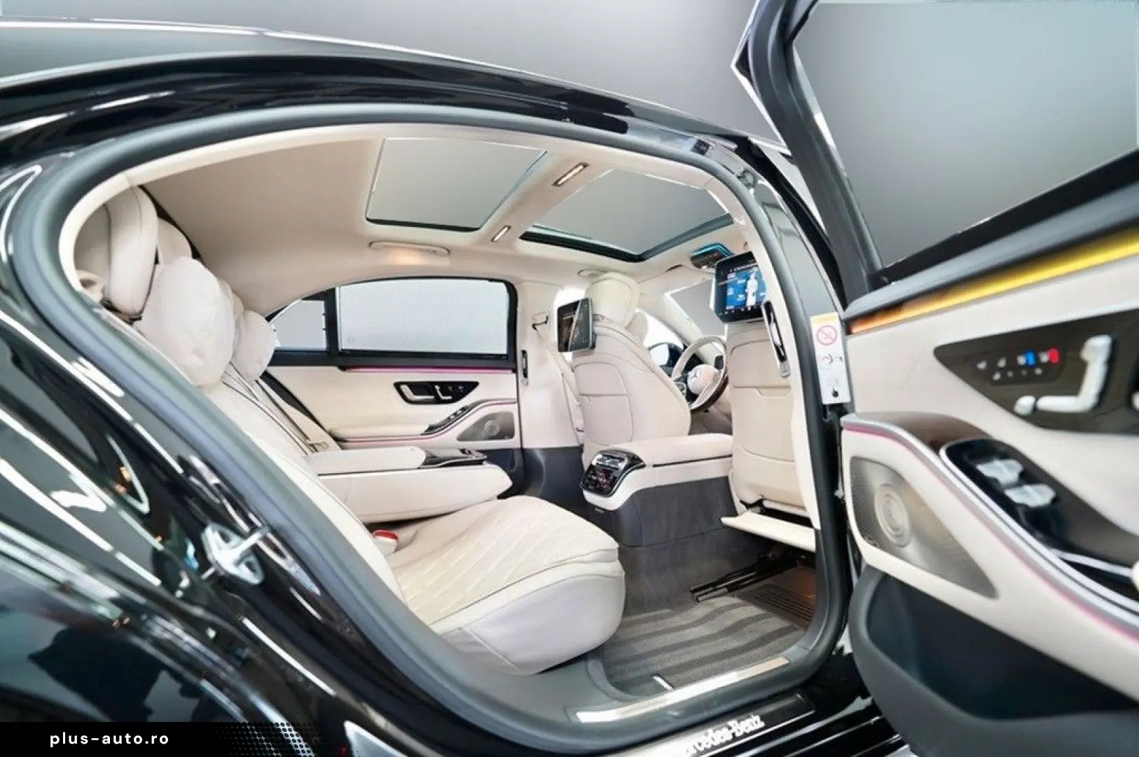 MERCEDES-BENZ S 450 4MATIC L VOLL DVD Fond Ent Burmester