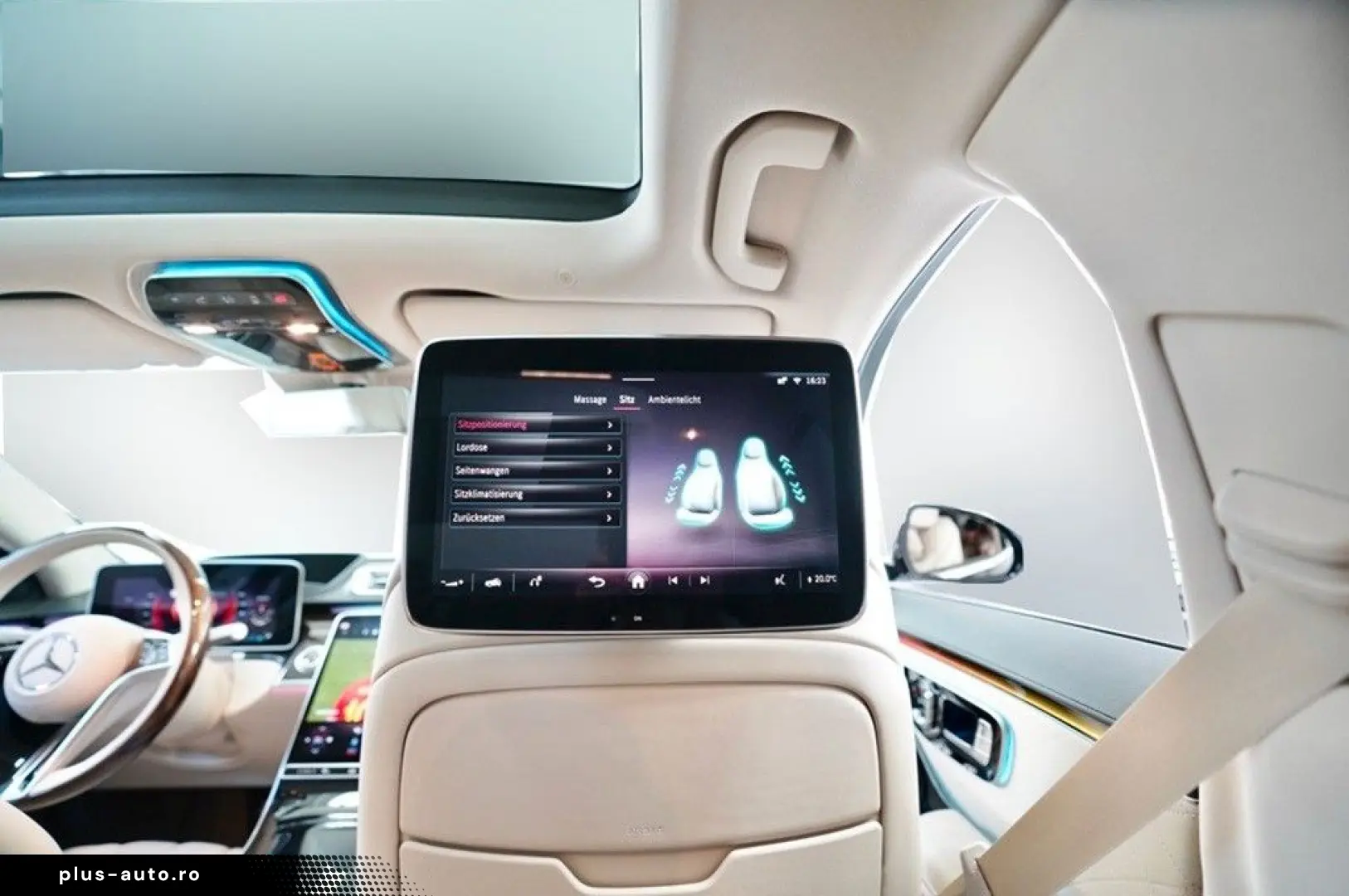 MERCEDES-BENZ S 450 4MATIC L VOLL DVD Fond Ent Burmester