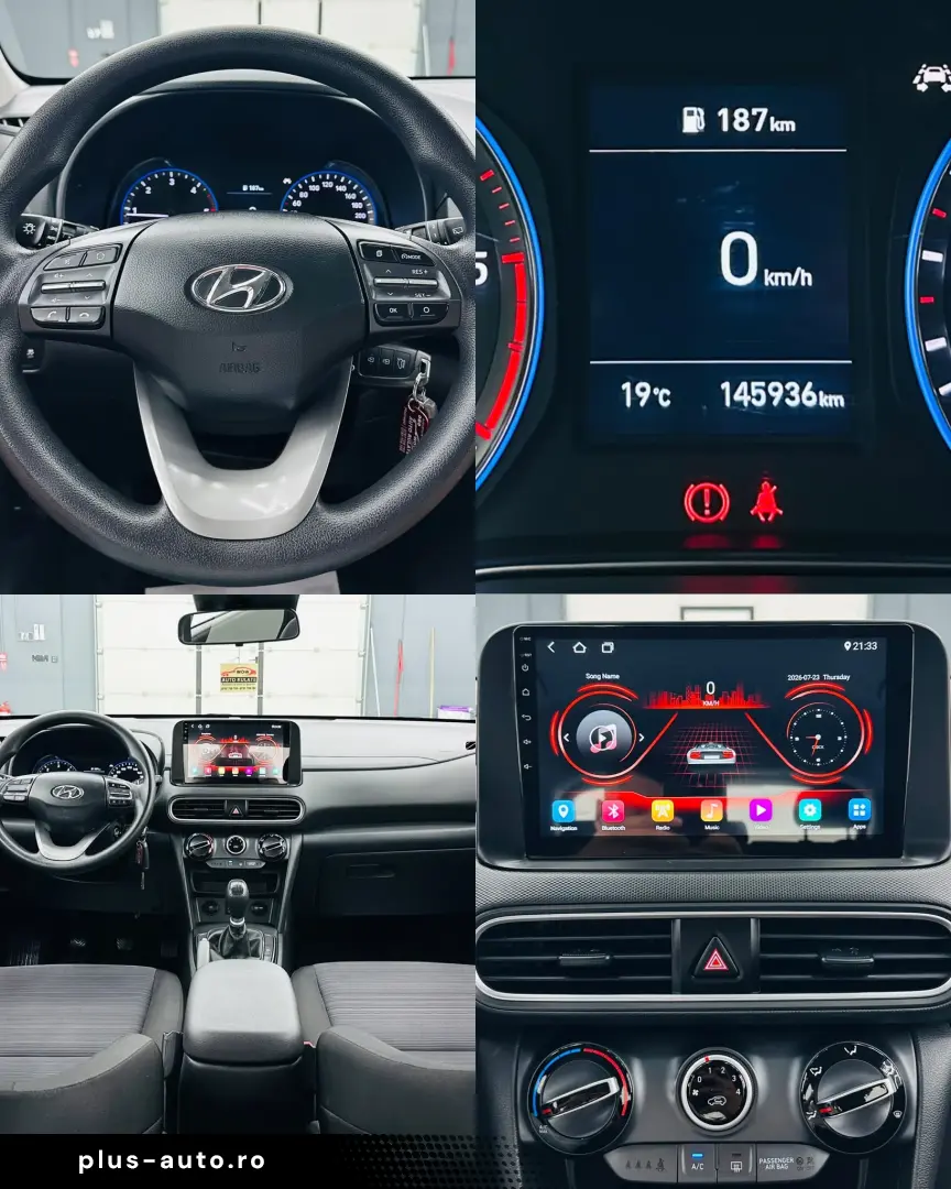 HYUNDAI KONA 2020 1.6D E6 Garantie 12 Luni Rate Avans 0 Doar