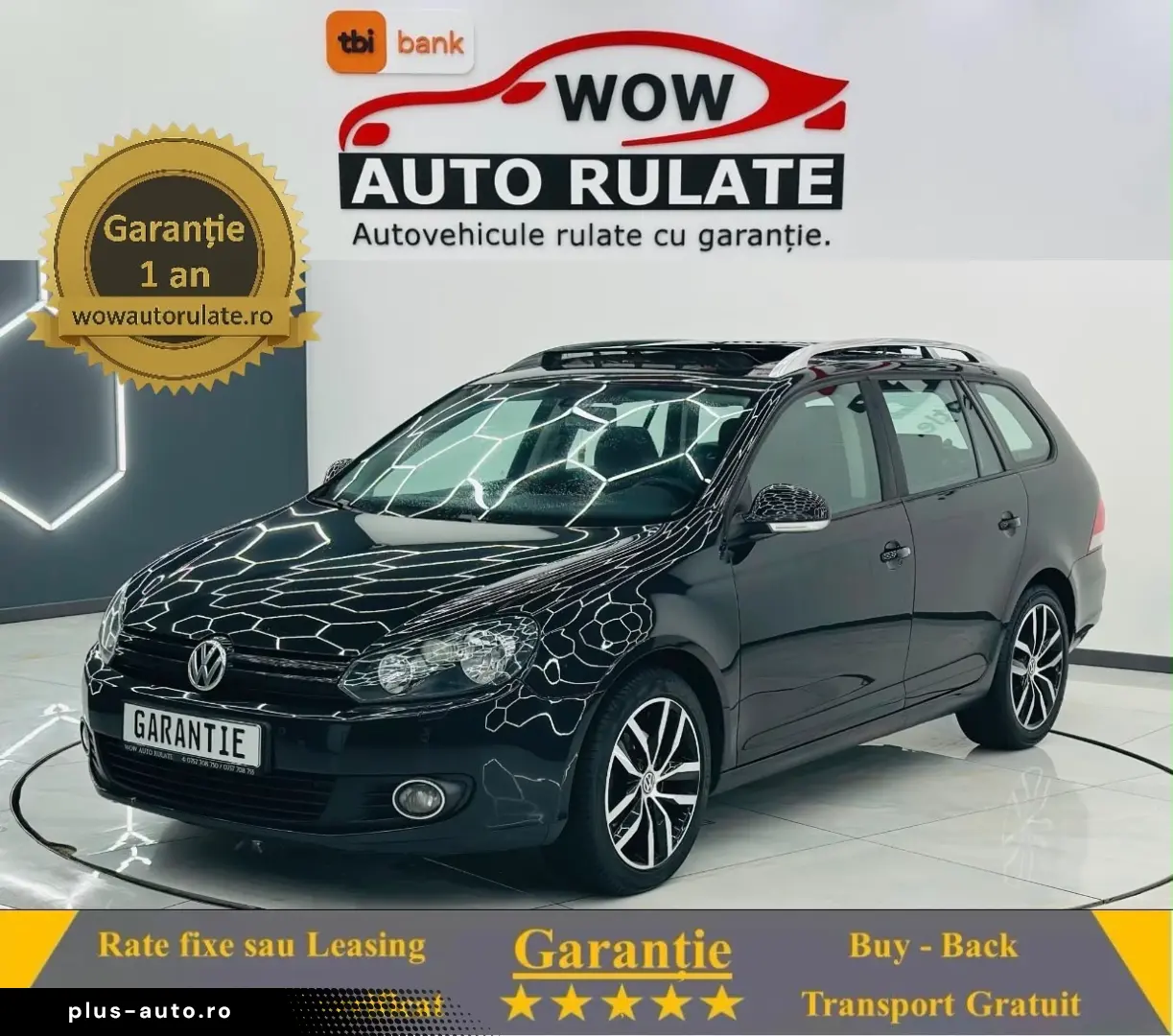 VOLKSWAGEN GOLF 2013 1.6D E5 Garantie 12 Luni Rate Avans 0 D