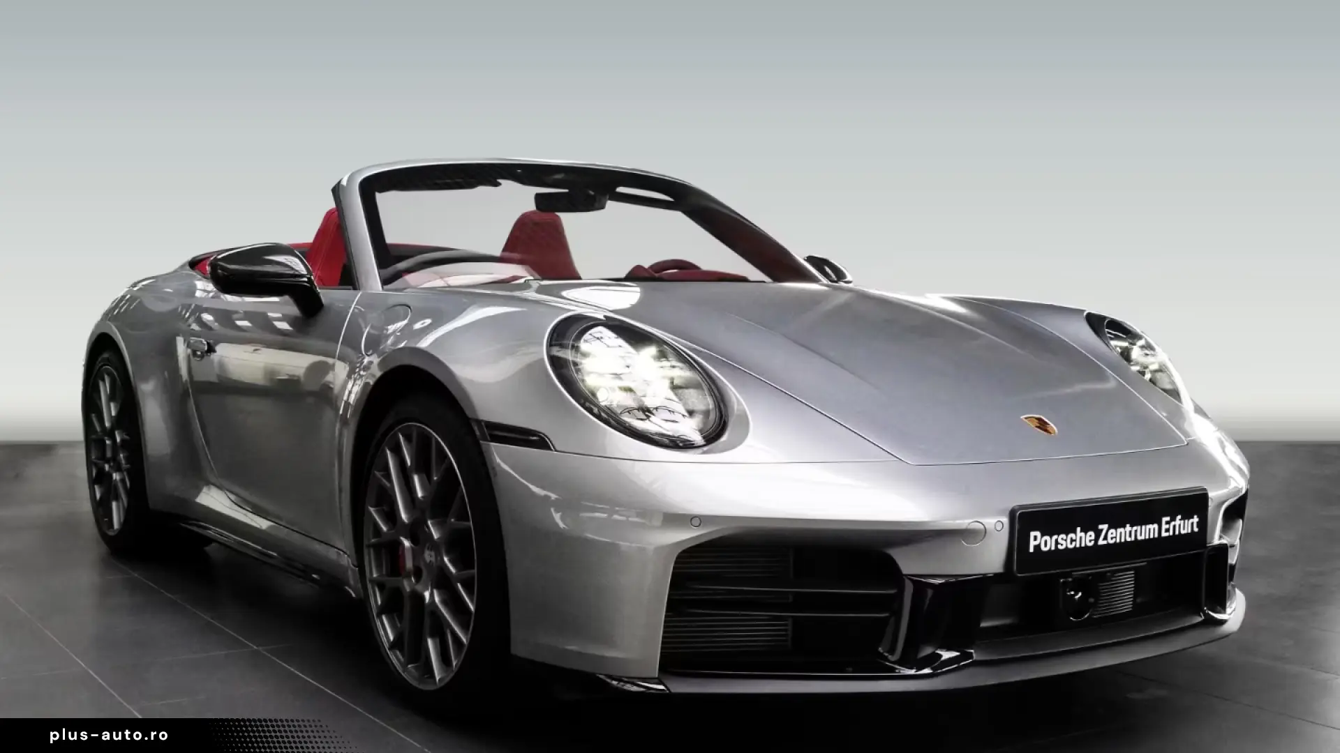 Porsche 911 992 4S Carrera GT-silber rot Lift