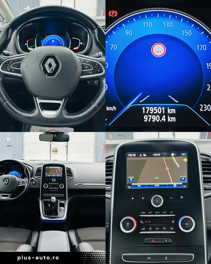 RENAULT GRAND SCENIC 2017 1.5D E6 Garantie 12 Luni Rate Avan