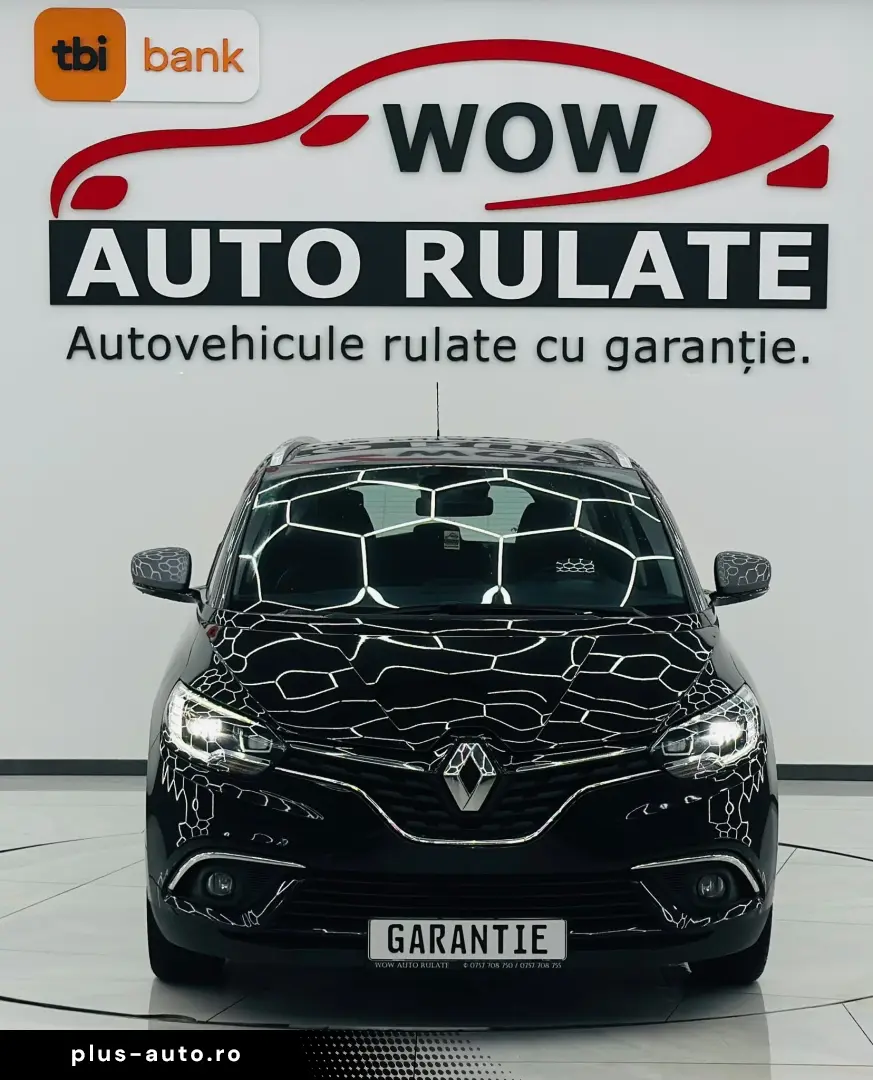 RENAULT GRAND SCENIC 2017 1.5D E6 Garantie 12 Luni Rate Avan