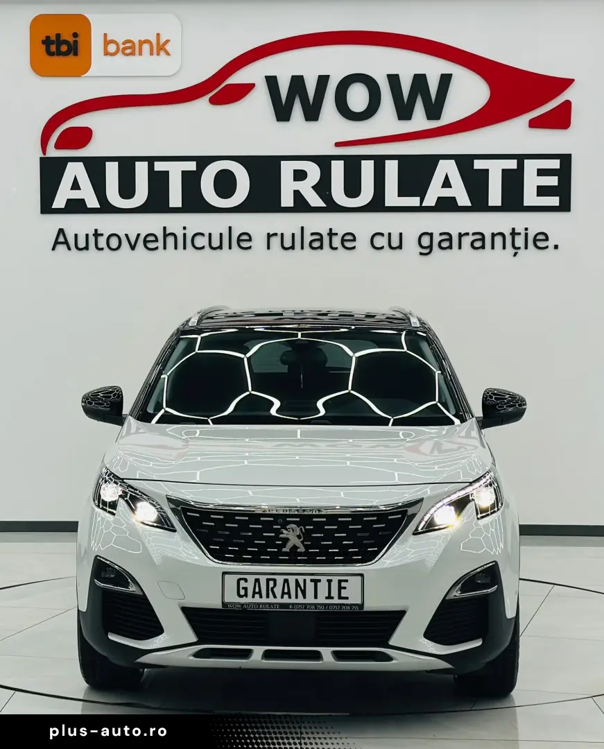 PEUGEOT 5008 2019 1.5D E6 Garantie 12 Luni Rate Avans 0 Doar