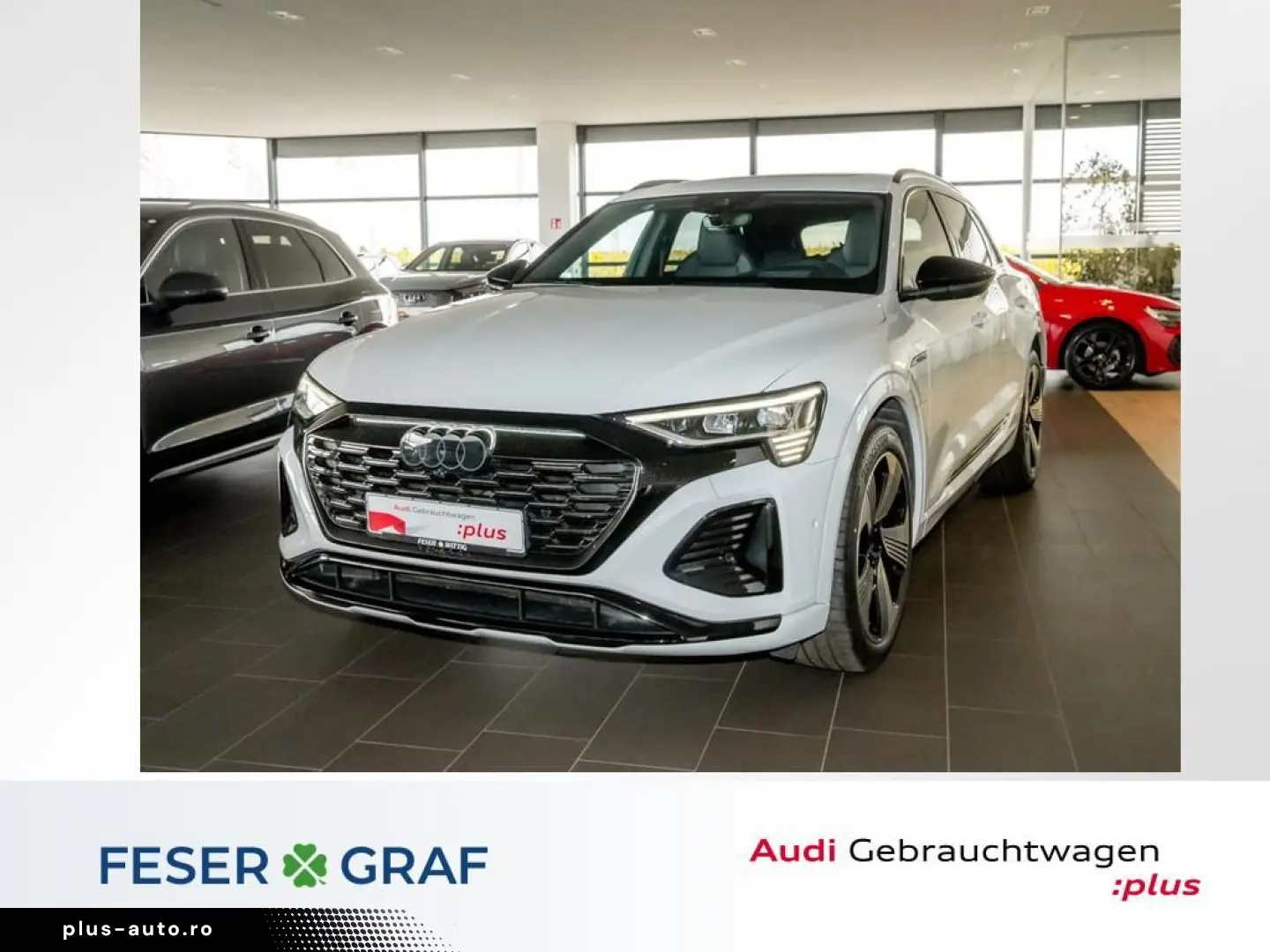 AUDI Q8 e-tron 50 S-line Matrix Pano AHK HuD B&O 360