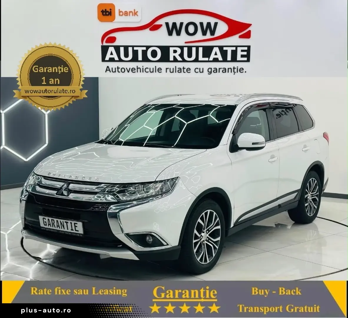 MITSUBISHI OUTLANDER 2017 2.2D E6 4x4 Garantie 12 Luni Rate