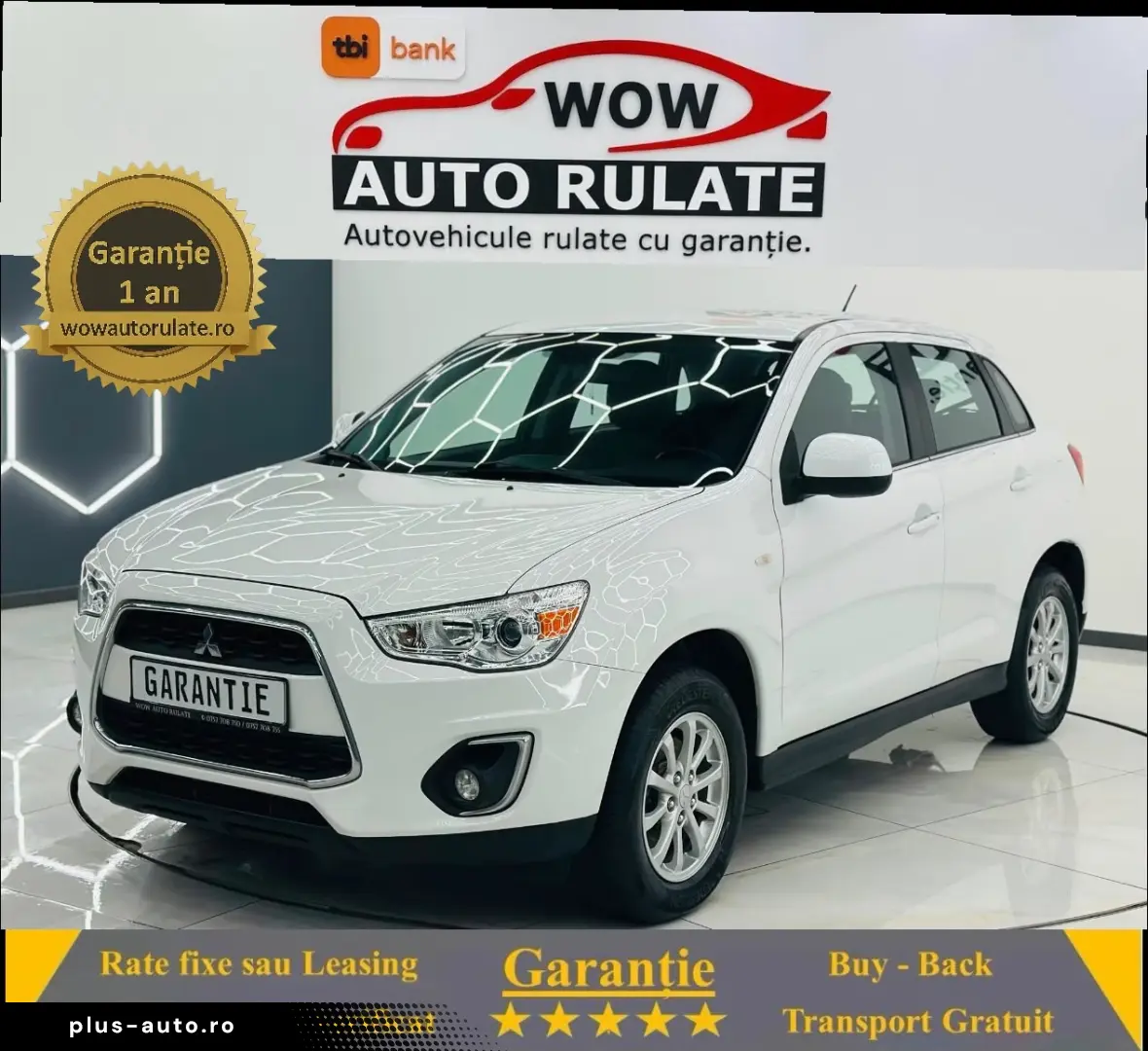 MITSUBISHI ASX 2013 1.8D E5 Garantie 12 Luni Rate Avans 0 Do