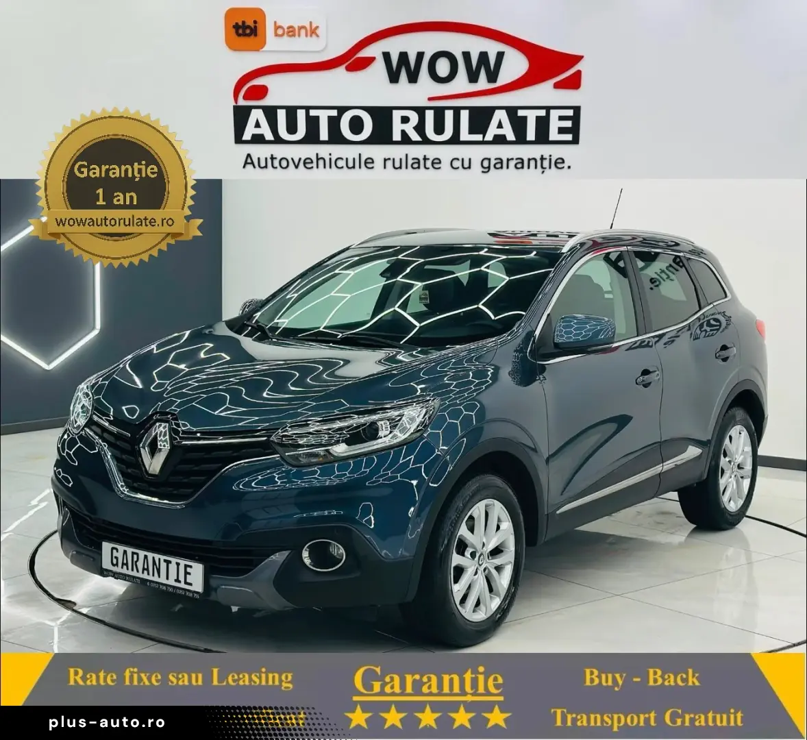 RENAULT KADJAR 2018 1.5D  E6 Garantie 12 Luni Rate Avans 0 D