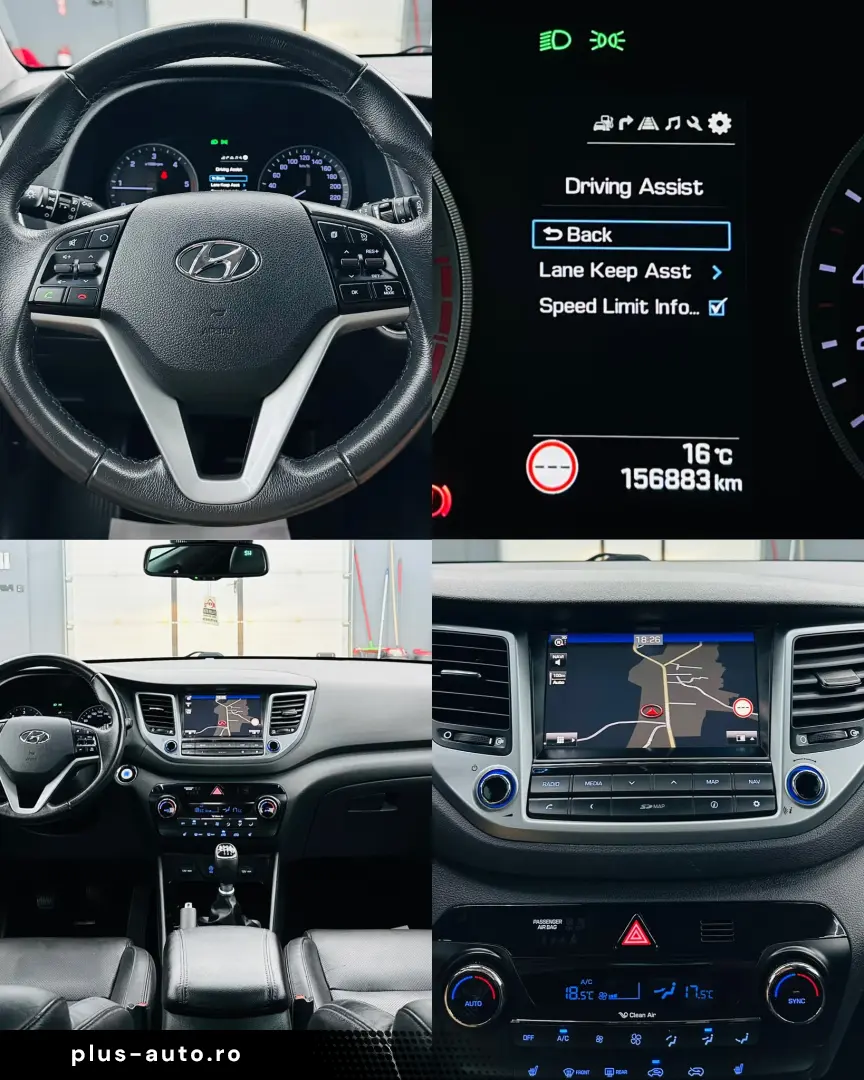 HYUNDAI TUCSON 2016 1.7D E6 Garantie 12 Luni Rate Avans 0 Do