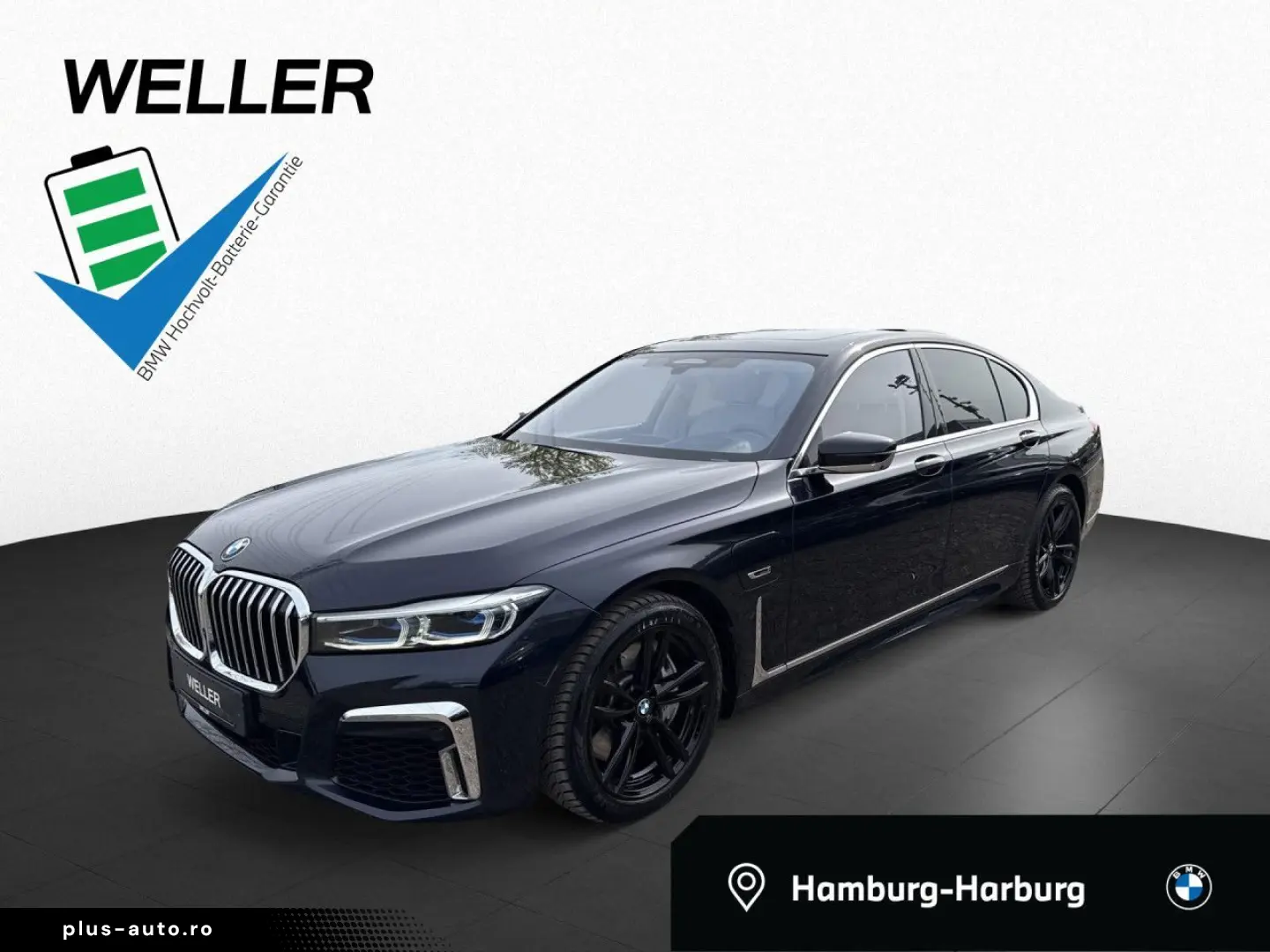 BMW 745e M Sport TV HUD Massa SoftClo Glasd H K Gest