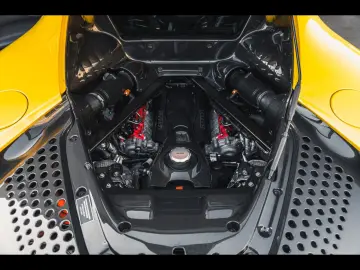 FERRARI SF90 Stradale STRADALE CARBON BLUE GIALLO 3 COAT