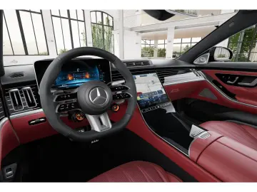 MERCEDES-BENZ S 63 AMG E L Chauffeur Fahrassi Pano 4xMassage
