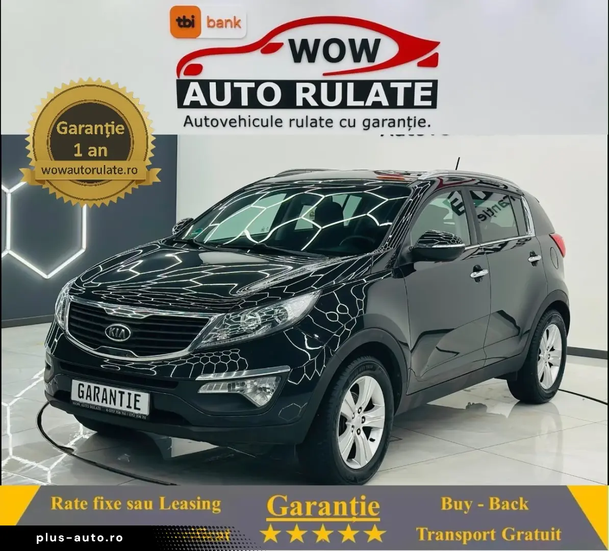 KIA SPORTAGE 2012 1.6i E5 Garantie 12 Luni Rate Avans 0 Doar
