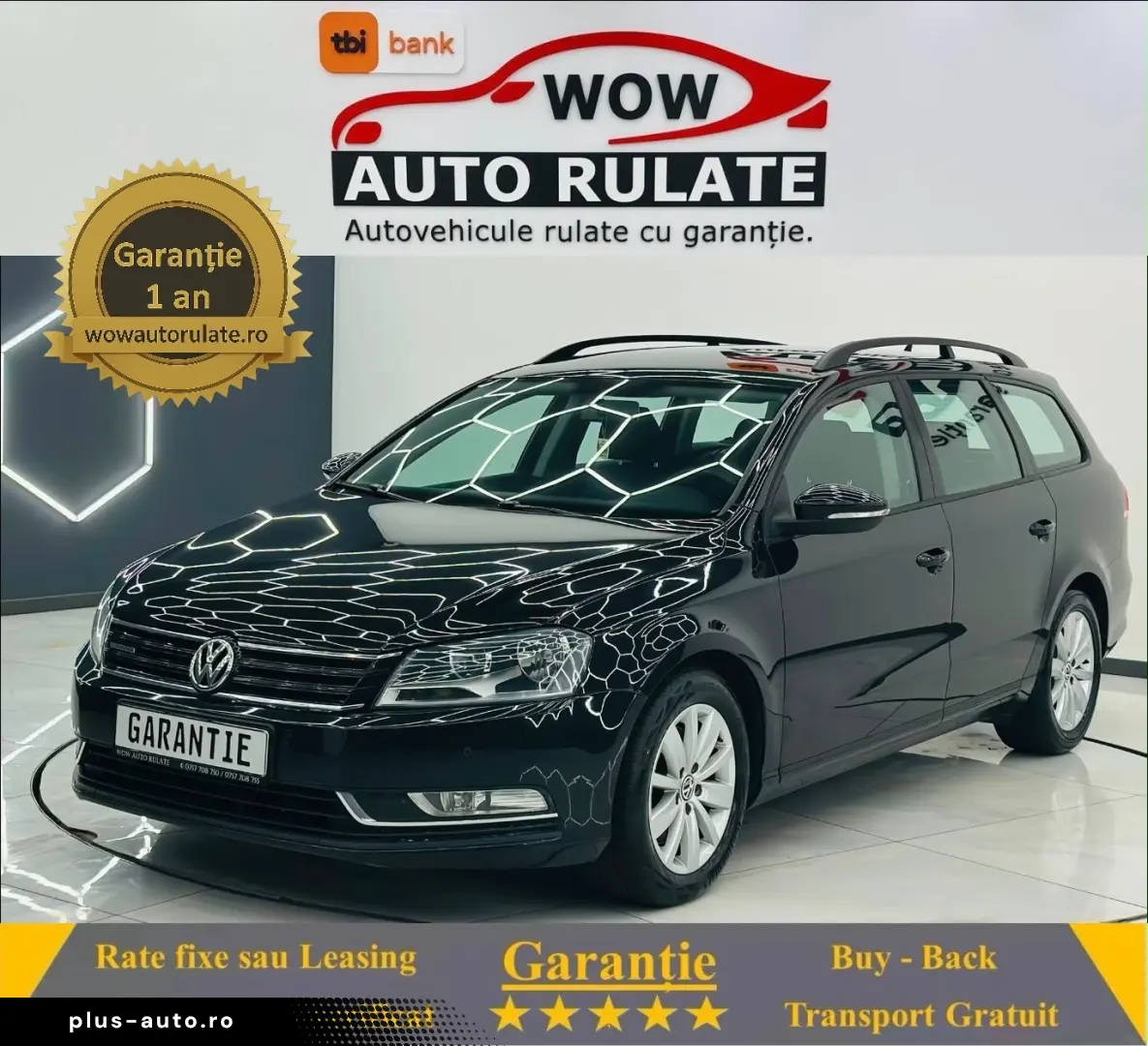 VOLKSWAGEN PASSAT 2013 1.6D E5 Garantie 12 Luni Rate Avans 0
