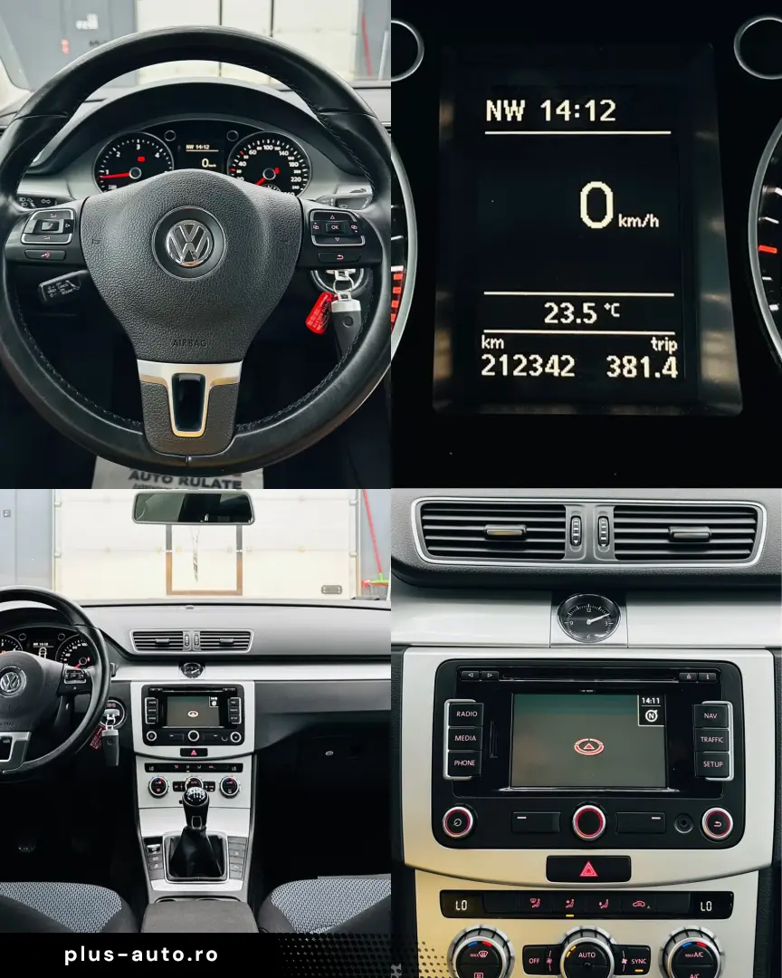 VOLKSWAGEN PASSAT 2013 1.6D E5 Garantie 12 Luni Rate Avans 0