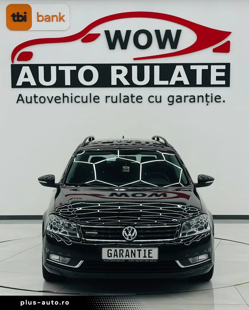 VOLKSWAGEN PASSAT 2013 1.6D E5 Garantie 12 Luni Rate Avans 0