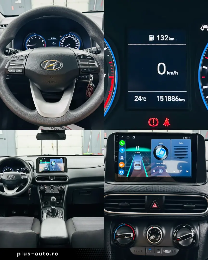 HYUNDAI KONA 2020 1.0i E6 Garantie 12 Luni Rate Avans 0 Doar