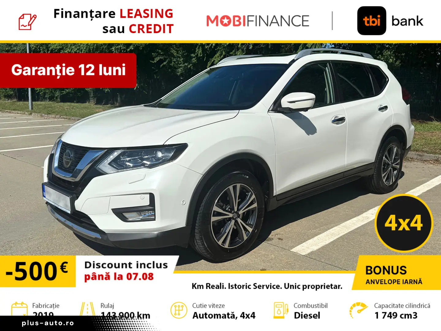 Nissan X-Trail 1.7D 150CP X-Tronic ALL MODE 4X4-I Tekna