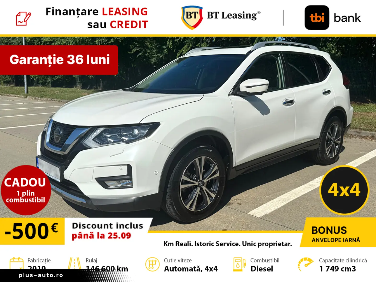 Nissan X-Trail 1.7D 150CP X-Tronic ALL MODE 4X4-I Tekna