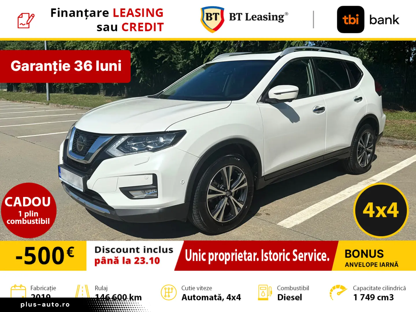 Nissan X-Trail 1.7D 150CP X-Tronic ALL MODE 4X4-I Tekna