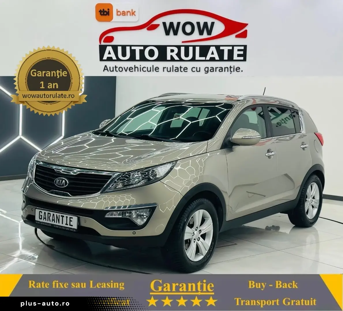 KIA SPORTAGE 2013 1.6i E5 Garantie 12 Luni Rate Avans 0 Doar